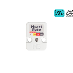 Pulse oximeter sensor with MAX30100 chip for heart rate measurement